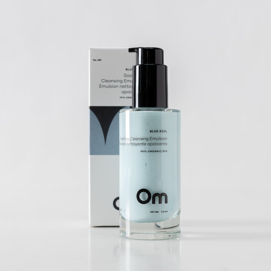 OM Organics  Blue Azul Soothing Cleansing Emulsion